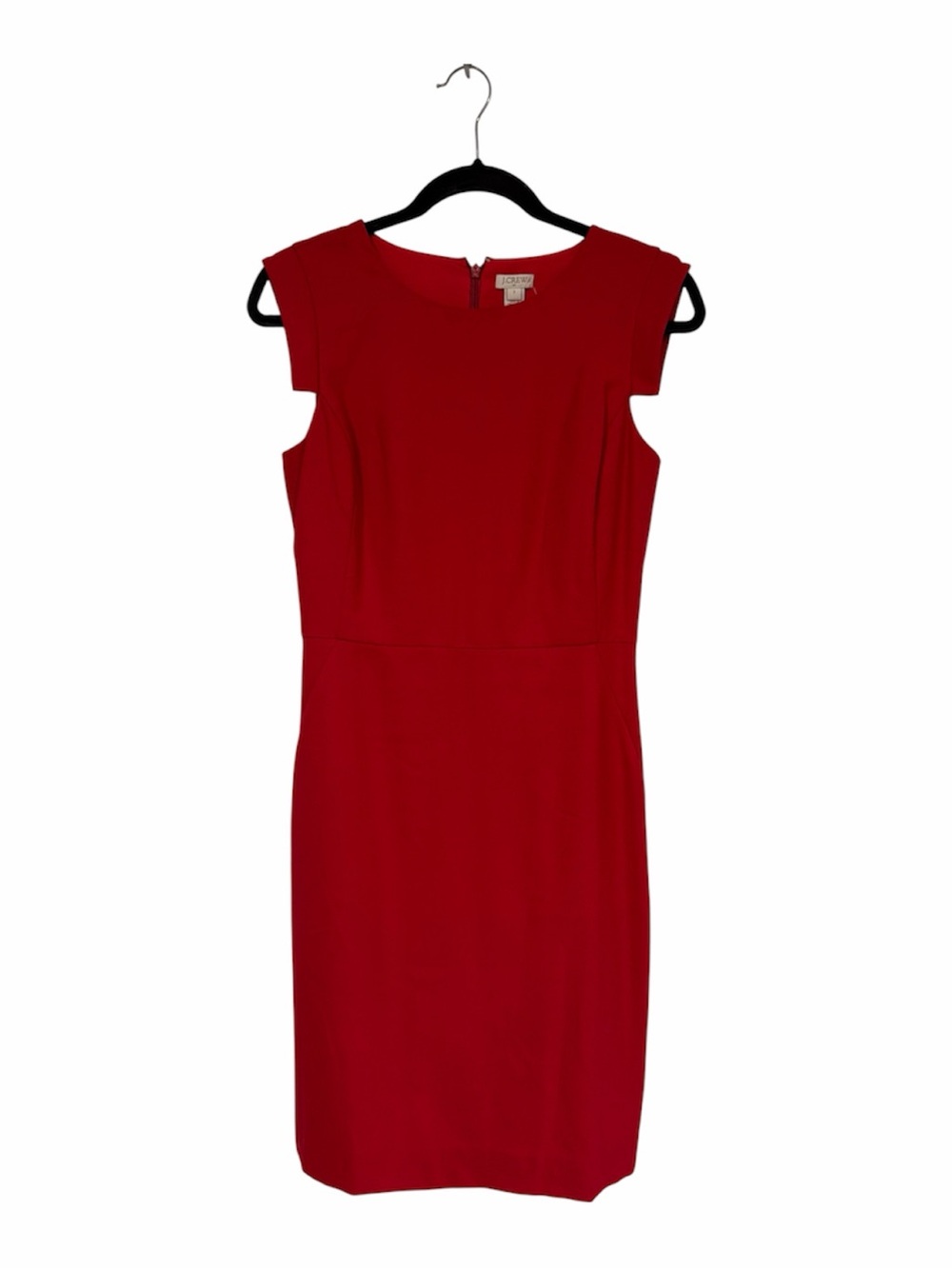 J. Crew Red Sheath Dress - Work to Evening